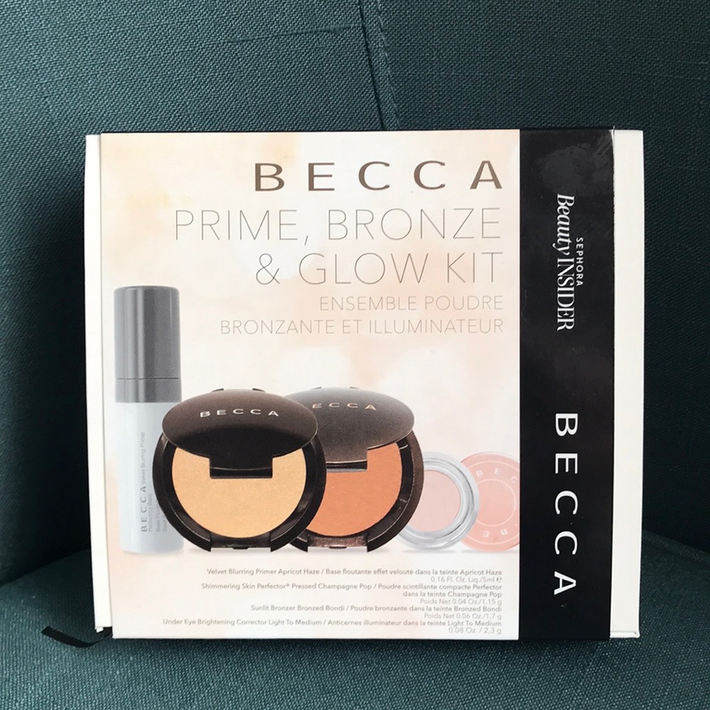 Becca Prime, Bronze, and Glow Kit